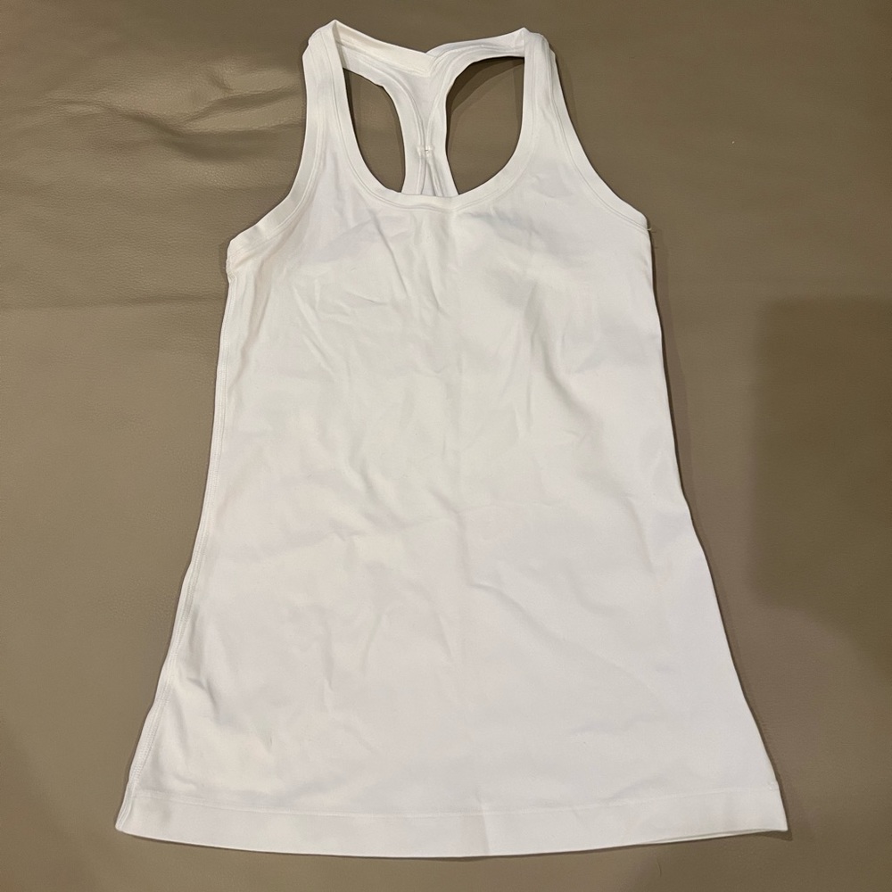 Lululemon White tank size: 2